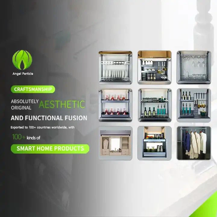 Kitchen Hardware Cabinet Aluminum Lift Cabinet