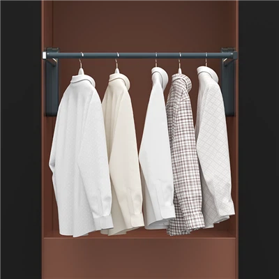 Паметна гардероба за спаваћу собу Електрична шипка за подизање одеће